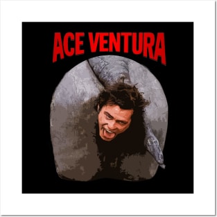 Ace Ventura-Rhino Posters and Art